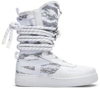 Giày Nike SF HI Premium Air Force 1 Ibex Triple White AA1130-100