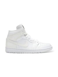 Giày Nike Wmns Air Jordan 1 Mid White Ivory BQ6472-112