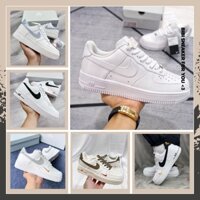 Giày Nike_AF1 Nam Nữ, Giày Nike_Trắng Air Force 1 Hàng Đẹp Full Box - BIBISNEAKER