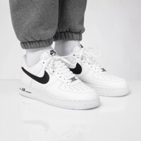 Giày Nike_Air Force 1 Vệt Đen Cổ Thấp Thể Thao Nữ Nam Giày Sneaker AF1 Trắng Đế Cao Đi Học Giá Rẻ Full Box G10