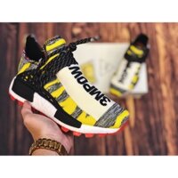 Giày NMD Human Race cao cấp Boost ép gym thể thao (Vàng)