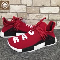 Giầy NMD HUMAN RACE đỏ đế trắng thời trang dạo phố phong cách  ,, . NEW 2020 . . *