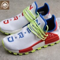 Giầy NMD HUMAN RACE SOLAR HU trắng đế xanh lá cây gót đỏ thời trang nam nữ   , .. Bán Chạy BỀN
