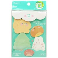 Giấy note 4 hình Smiles 80 tờ Guangbo H01056