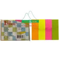 Giấy Note 4 màu giấy Pronoti 07096 (25x76mm)