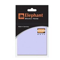 Giấy note ghi chú 3x3cm Elephant Thái Lan - Pastel Purple