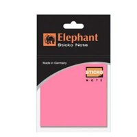 Giấy note ghi chú 3x3cm Elephant Thái Lan - Neon Pink