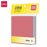 Giấy note giấy nhắn giấy nhớ 6 màu cho bullet journal học sinh Deli - 1 tệp - 21553