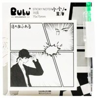 Giấy Note Hình Kèm Bút 75 x 75 mm - Bu Bu BLTP-0341 - Mẫu 5 70 Tờ