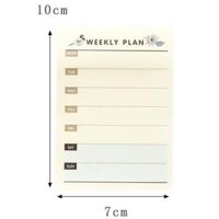 GIẤY NOTE KẾ HOẠCH - Weekly Plan