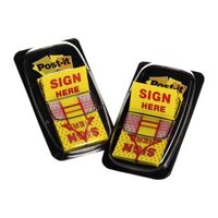 Giấy Note Trình Ký Sign-Here 3M Post-It