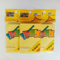 Giấy note vàng 3*2 uni – T ( giấy ghi chú)