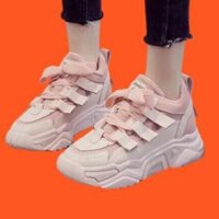 Giày Nữ 😍𝑭𝑹𝑬𝑬𝑺𝑯𝑰𝑷😍 Ulzzang Dây Bản To Giày thể thao, sneaker Nữ Freeship Đơn 50k