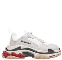 Giày Nữ Balenciaga Triple S 'White Black Red' 2019