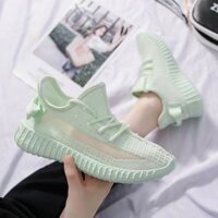 Giày Nữ bánh mì màu xanh