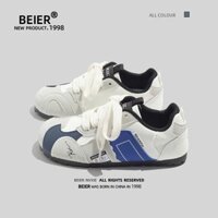 Giày nữ basic đế thấp BEIER thể thao mầu xanh năng động 3509