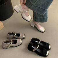 Giày nữ bệt đế cao 5cm