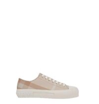 Giày Nữ Burberry Check Cotton Sneakers 'Soft Fawn'