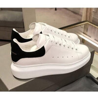 Giày nữ da đen Nojgbn McQueen, giày cử tạ da sueh ea4o