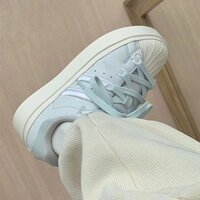 Giày Nữ đế dày đầu vỏ dashingzhe giày trắng nhỏ trong khuôn viên trường Giày thể thao tăng chiều cao thường ngày