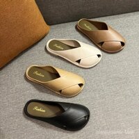 Giày nữ đi ra ngoài dễ phối đồ mùa hè mẫu mới 2024 siêu tiên nữ đế bệt siêu mềm