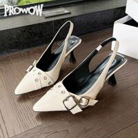 Giày nữ Giày cao gót mũi nhọn thời trang