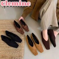 Giày nữ Giày đế thấp gót vuông