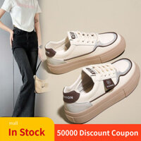 Giày nữ ★ Giày nữ phong cách mới T999, giày đế thấp, giày thể thao nữ, giày trắng