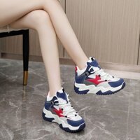 Giày Nữ Giày Thời Trang Giày Thể Thao Retro Bán Chạy Da Thật Chính Hãng Cao Cấp Bố Giày Nữ Phong Cách Mới Phù Hợp Với Mùa Thu Đế Dày Nâng Cao