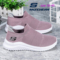 Giày nữ GO WALK Giày thời trang Giày lười thoáng khí nam Giày chạy bộ thông thường * Skechers _ Giày đi bộ