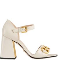 Giày Nữ Gucci Sandal With Horsebit 'Beige'