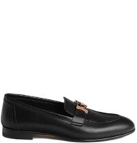 Giày Nữ Hermes Paris Loafer 'Noir'