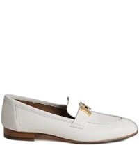 Giày Nữ Hermes Paris Loafer 'Blanc'
