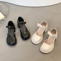Giày Nữ Lolita Mũi tròn, Giày Cao Gót