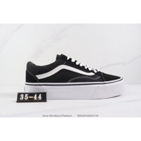 Giày nữ mới Vans Skool đế dày, đế thấp, giày vải tái chế 35-44
