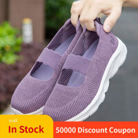 Giày nữ mùa hè 2023 cho mẹ, giày đi bộ cho người trung niên và người cao tuổi, giày khiêu vũ, giày bà