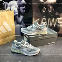 Giày nữ Newbalance Giày thể thao nữ màu xám cho nam và nữ 992 6cm, NB Xám