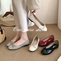 Giày nữ ngón chân tròn đế thấp Giày Mary Jane