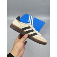 Giày Nữ nguyên bản bóng chuyền Spezial thần kỳ màu be Dây Đánh Dấu Cổ Điển thoáng khí cổ điển giày thể thao thường ngày Giày chạy bộ cổ thấp