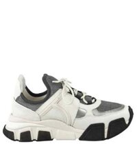 Giày Nữ Salvatore Ferragamo Cimbra Gancini Leather and Neoprene 'White'
