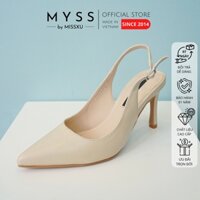 Giày nữ sling back 9 cm thời trang MYSS - CG181