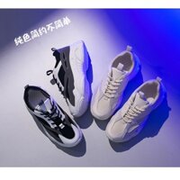 giày nữ sneaker đế độn 5 phân (tặng kèm tẩy trắng giày)