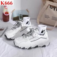 Giày nữ sneaker thể thao da cao cấp chính hãng Unisex hot nhất K666-AD0034