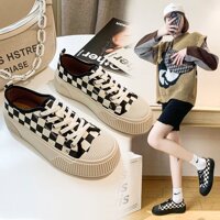 Giày nữ sneaker thể thao bigsize độn đế trắng đẹp HAVAVA G010