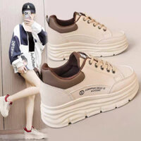 Giày nữ thể thao đế độn 7cm tôn dáng hàng Qc sịn full box