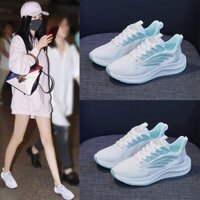 Giày nữ thể thao màu xanh 2023 - Xanh - 38/39