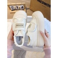 Giày nữ thể thao quai dán phong cách trẻ trung, năng động MS024