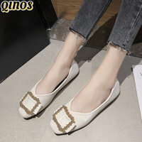 Giày nữ thời trang mới, giày đế thấp hợp thời trang và thoải mái