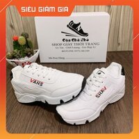 Giày Nữ Trắng Thể Thao - Giày Thể Thao Nữ Tăng Chiều Cao Nữ 5 cm (Ảnh Thật 100%)