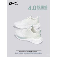 Giày nữ Warrior 2025 mới mùa xuân hè, giày chạy lưới mỏng thoáng khí, giảm sốc, nhẹ, đế mềm, giày thể thao thoải mái